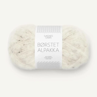 Sandnes Garn Borstet Alpakka 2523 - nature tweed